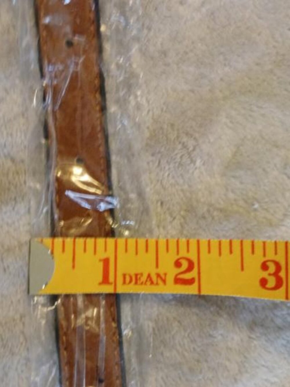 Brown adjustable pure strap